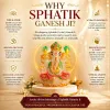 Sphatik Ganesh ji (colour)